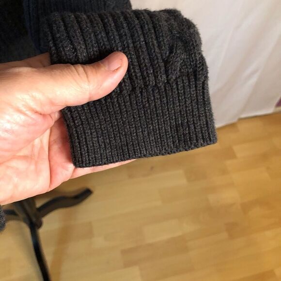 Nautica Charcoal Long Pullover Sweater - Picture 5 of 11